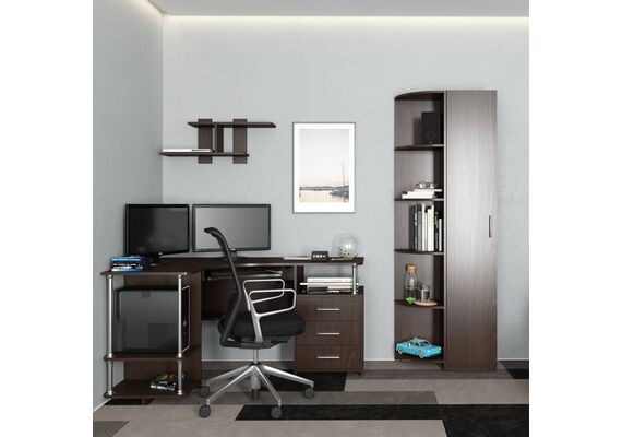 Полиця настінна П-18, Колір: Вільха - фото 3