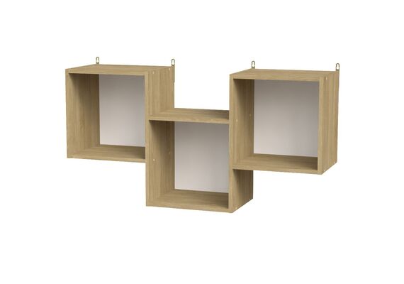 Полиця настінна П-3, Колір: Дуб сонома 