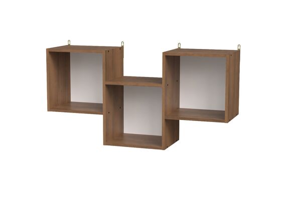 Полиця настінна П-3, Колір: Горіх 