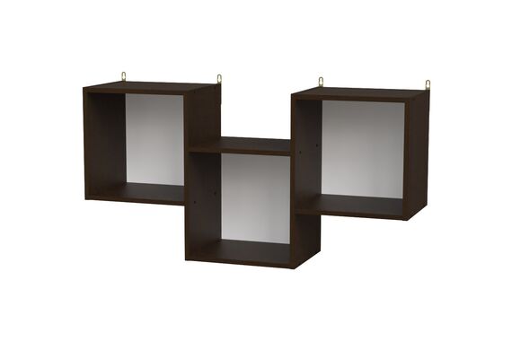 Полиця настінна П-3, Колір: Венге 