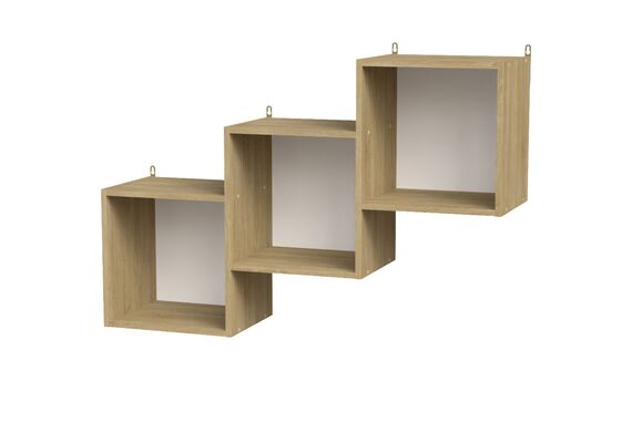 Полиця настінна П-3, Колір: Дуб сонома - фото 2