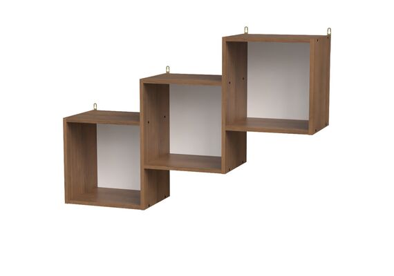 Полиця настінна П-3, Колір: Горіх - фото 2