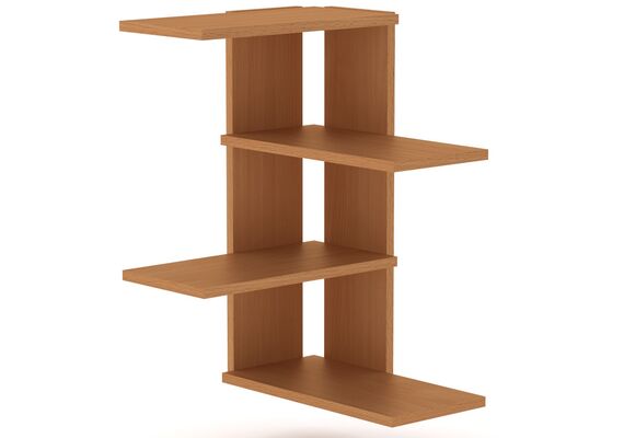 Полиця настінна кутова П-17, Колір: Бук 