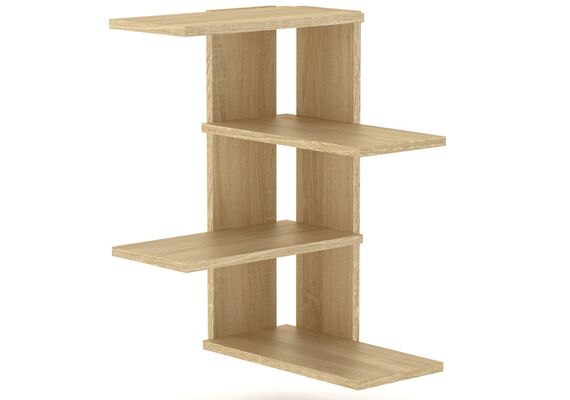 Полиця настінна кутова П-17, Колір: Дуб сонома 