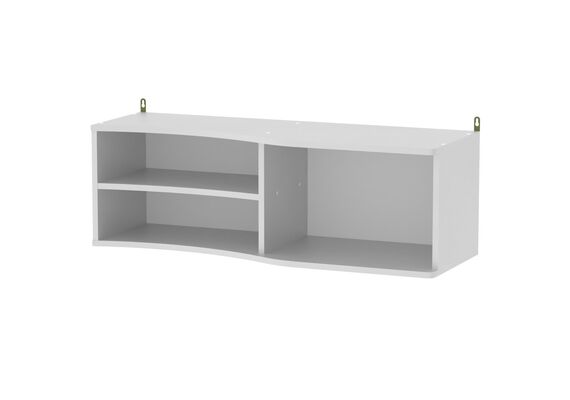 Полка настенная П-1, Цвет: Нимфея Альба 