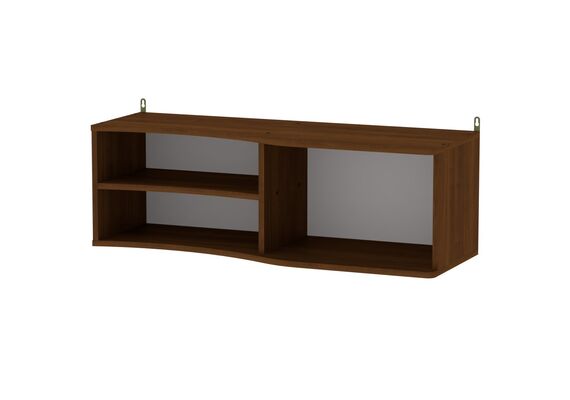 Полка настенная П-1, Цвет: Орех 