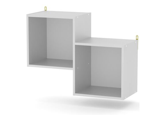 Полиця настінна П-2, Колір: Німфея Альба 