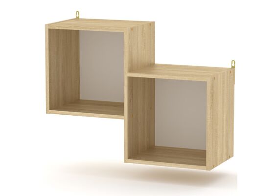 Полиця настінна П-2, Колір: Дуб сонома 