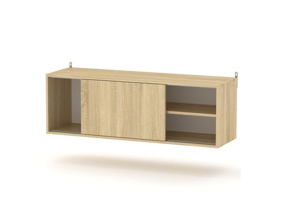 Полиця навісна П-4, Колір: Дуб сонома 