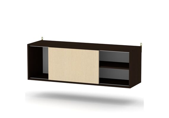 Полка навесная П-4, Цвет: Венге комби 