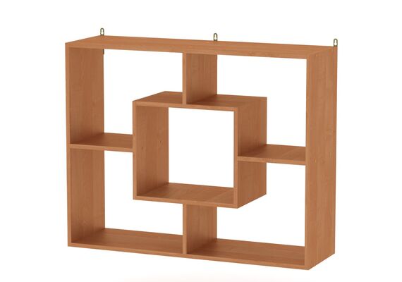 Полиця навісна П-7, Колір: Вільха 