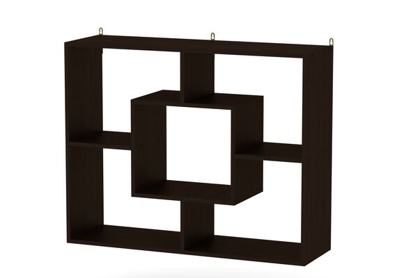 Полиця навісна П-7, Колір: Венге 