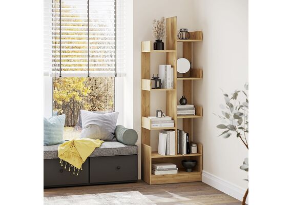 Полиця підлогова П-39, Колір: Дуб Крафт золотий - фото 2