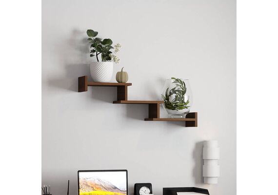 Полиця настінна П-14, Колір: Венге - фото 2