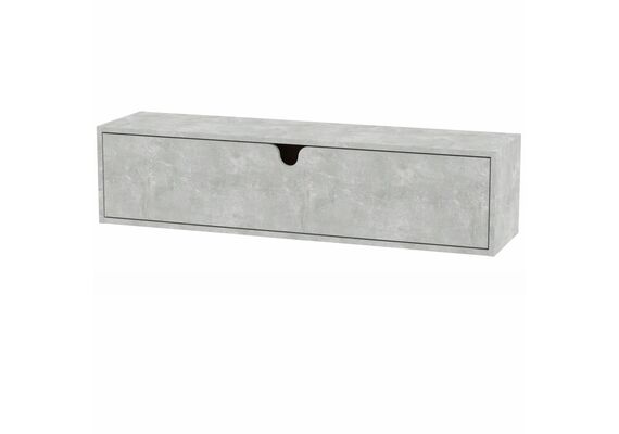 Тумба навесная МГ-7, Цвет: Ателье светлый 