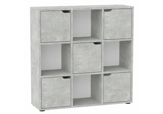 Полка напольная с ящиками П-33, Цвет: Ателье светлый 