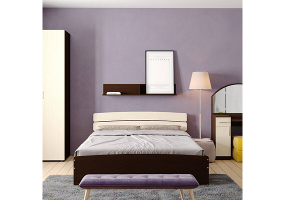 Полиця настінна П-21, Колір: Горіх - фото 3