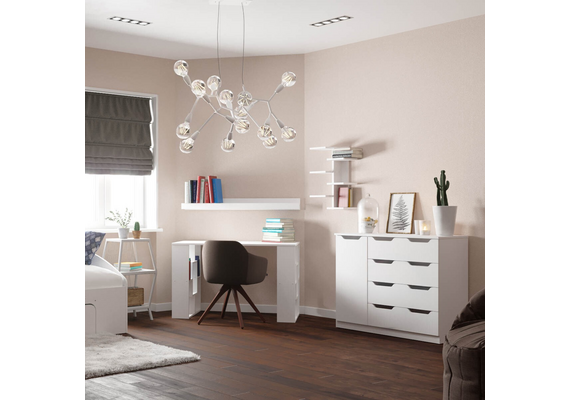 Полиця настінна П-22, Колір: Горіх - фото 3