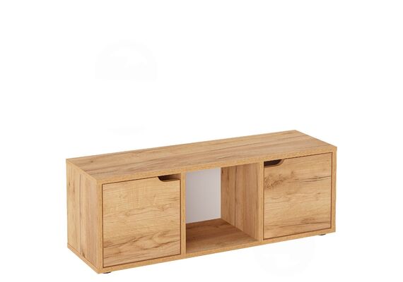 Полиця підлогова з шухлядами П-36, Колір: Дуб Крафт золотий 