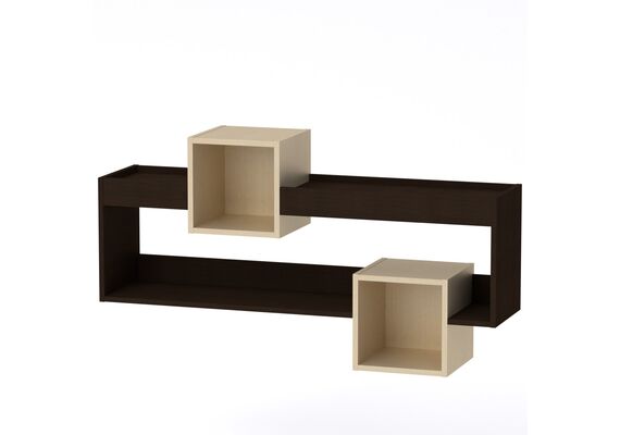 Тумба навісна-2 МГ-6, Колір: Венге комбі 