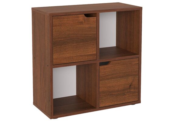 Полка напольная с ящиками П-35, Цвет: Орех 