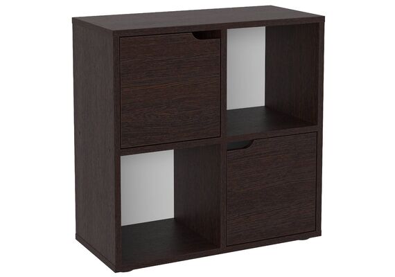 Полка напольная с ящиками П-35, Цвет: Венге 