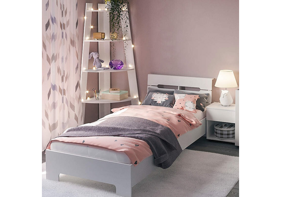 Ліжко односпальне Стиль-90, Колір каркасу (прихована хар. для варіацій): Венге комбі - фото 2