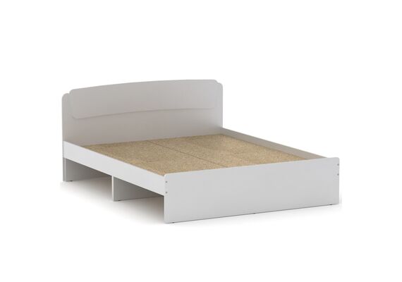 Кровать полуторная Классика-140, Цвет каркаса (скрытая хар. для вариаций): Нимфея Альба 