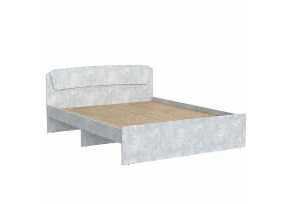 Кровать двуспальная Классика-160, Цвет каркаса (скрытая хар. для вариаций): Ателье светлый 