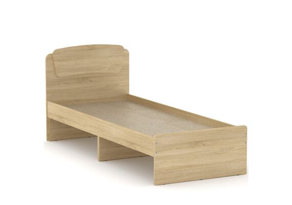 Ліжко односпальне Класика-80, Колір каркасу (прихована хар. для варіацій): Дуб сонома 