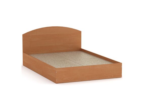 Ліжко двоспальне - 160, Колір каркасу (прихована хар. для варіацій): Вільха 