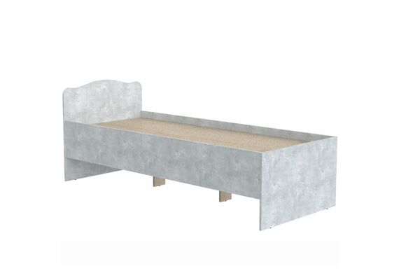 Ліжко односпальне - 80, Колір каркасу (прихована хар. для варіацій): Ательє світлий 