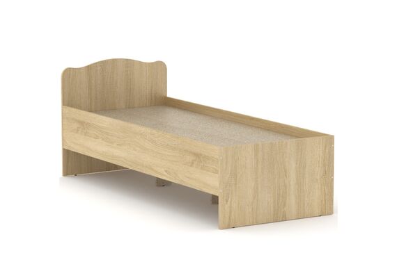 Ліжко односпальне - 80, Колір каркасу (прихована хар. для варіацій): Дуб сонома 