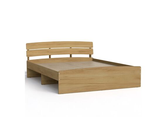 Кровать двуспальная Модерн-160, Цвет каркаса (скрытая хар. для вариаций): Дуб Крафт золотой 