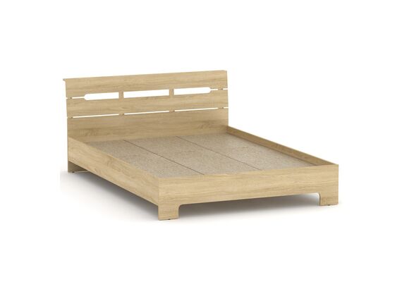 Ліжко двоспальне Стиль-160, Колір каркасу (прихована хар. для варіацій): Дуб сонома 