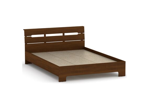 Кровать двуспальная Стиль-160, Цвет каркаса (скрытая хар. для вариаций): Орех 