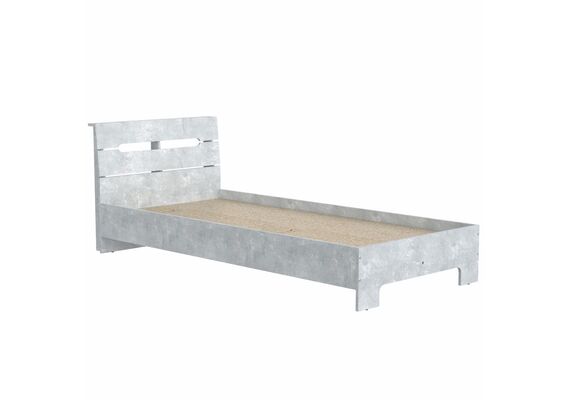 Кровать односпальная Стиль-90, Цвет каркаса (скрытая хар. для вариаций): Ателье светлый 