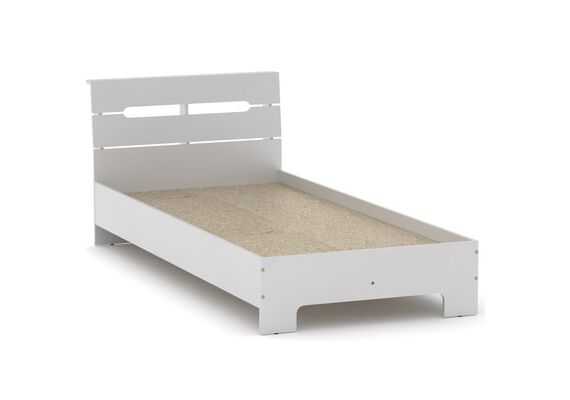 Ліжко односпальне Стиль-90, Колір каркасу (прихована хар. для варіацій): Німфея Альба 