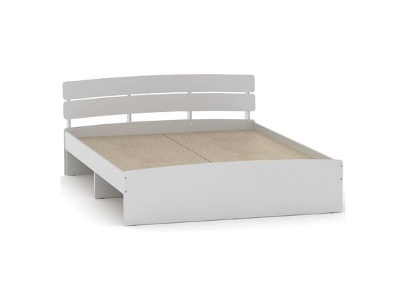 Кровать двуспальная Модерн-160, Цвет каркаса (скрытая хар. для вариаций): Нимфея Альба 