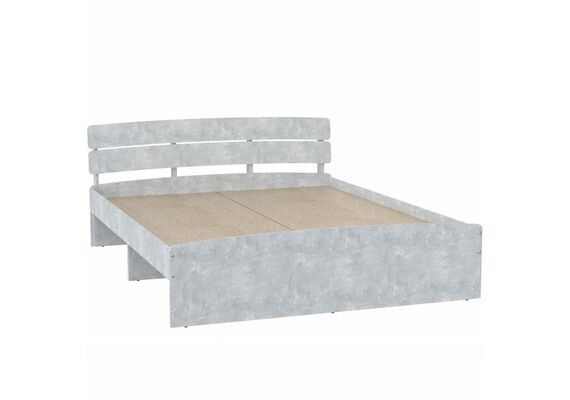 Ліжко полуторне Модерн-140, Колір каркасу (прихована хар. для варіацій): Ательє світлий 