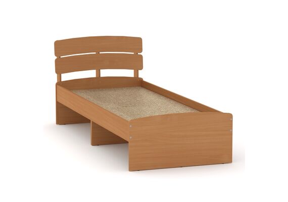 Ліжко односпальне Модерн-80, Колір каркасу (прихована хар. для варіацій): Бук 