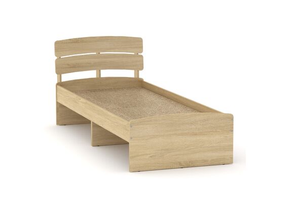 Ліжко односпальне Модерн-80, Колір каркасу (прихована хар. для варіацій): Дуб сонома 