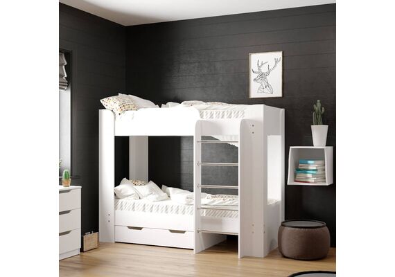 Кровать двухъярусная ТВИКС-2, Цвет каркаса: Ателье светлый - фото 2