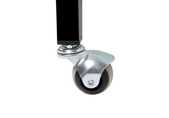 Візок медичний з шухлядою ISMED 2G BOX, Колір каркасу: Чорний - фото 5