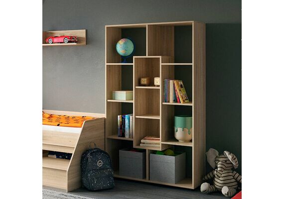 Стеллаж для книг КШ-4, Цвет каркаса: Венге комби - фото 2