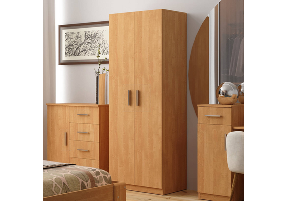 Шафа розпашна для одягу - 1, Колір каркасу: Вільха - фото 2