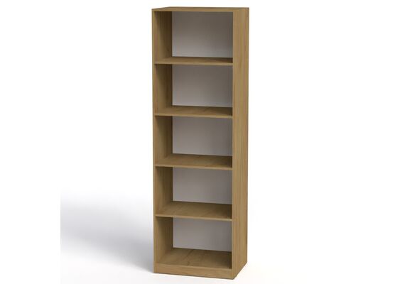 Стеллаж для книг КШ-1, Цвет каркаса: Дуб Крафт золотой 