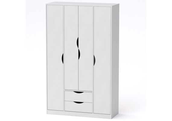 Шкаф для одежды LOVE, Цвет каркаса: Нимфея Альба 