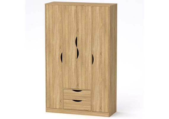 Шкаф для одежды LOVE, Цвет каркаса: Дуб Сонома 