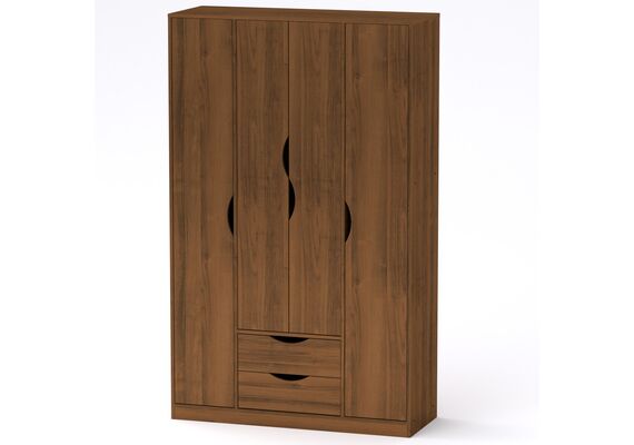 Шкаф для одежды LOVE, Цвет каркаса: Орех 